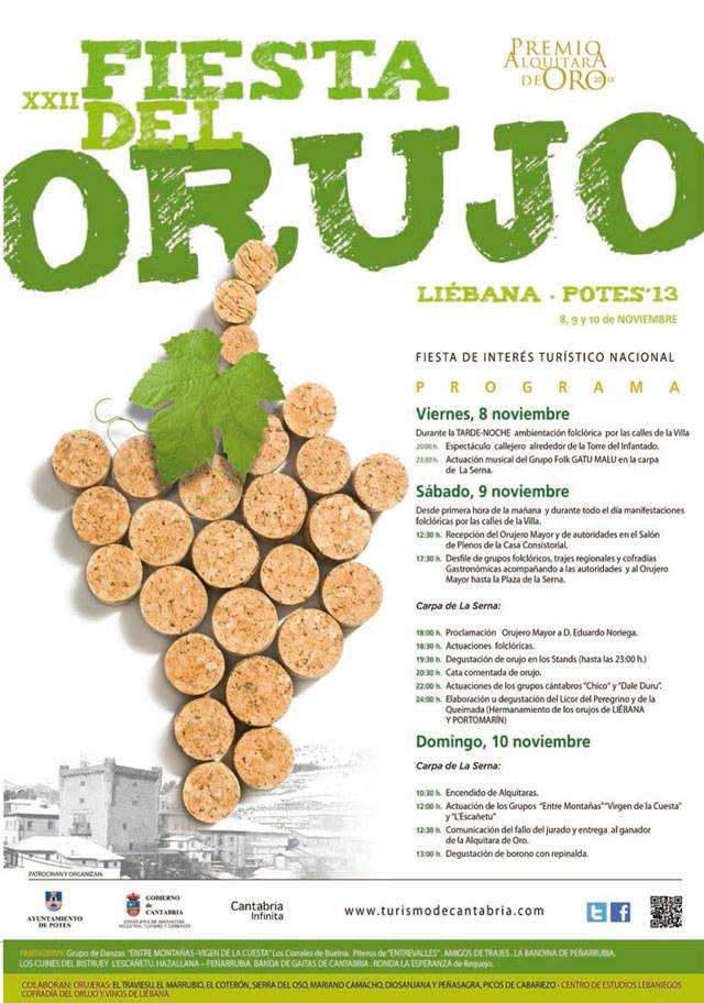 Cartel Fiesta del Orujo