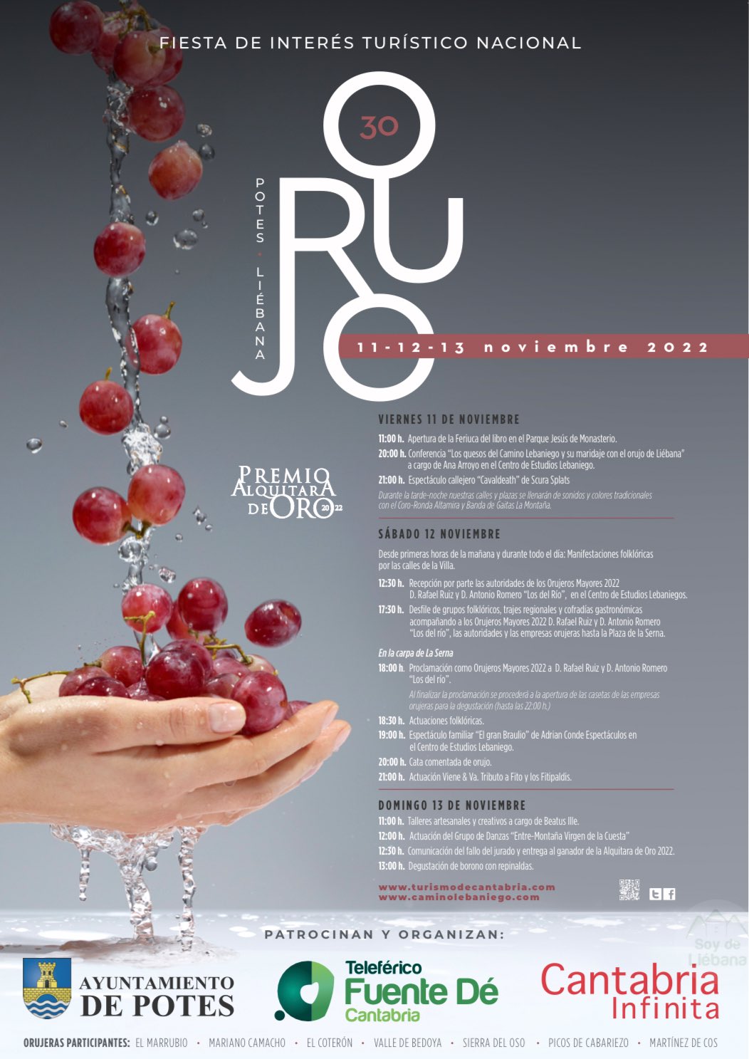 Cartel Fiesta del Orujo 2022