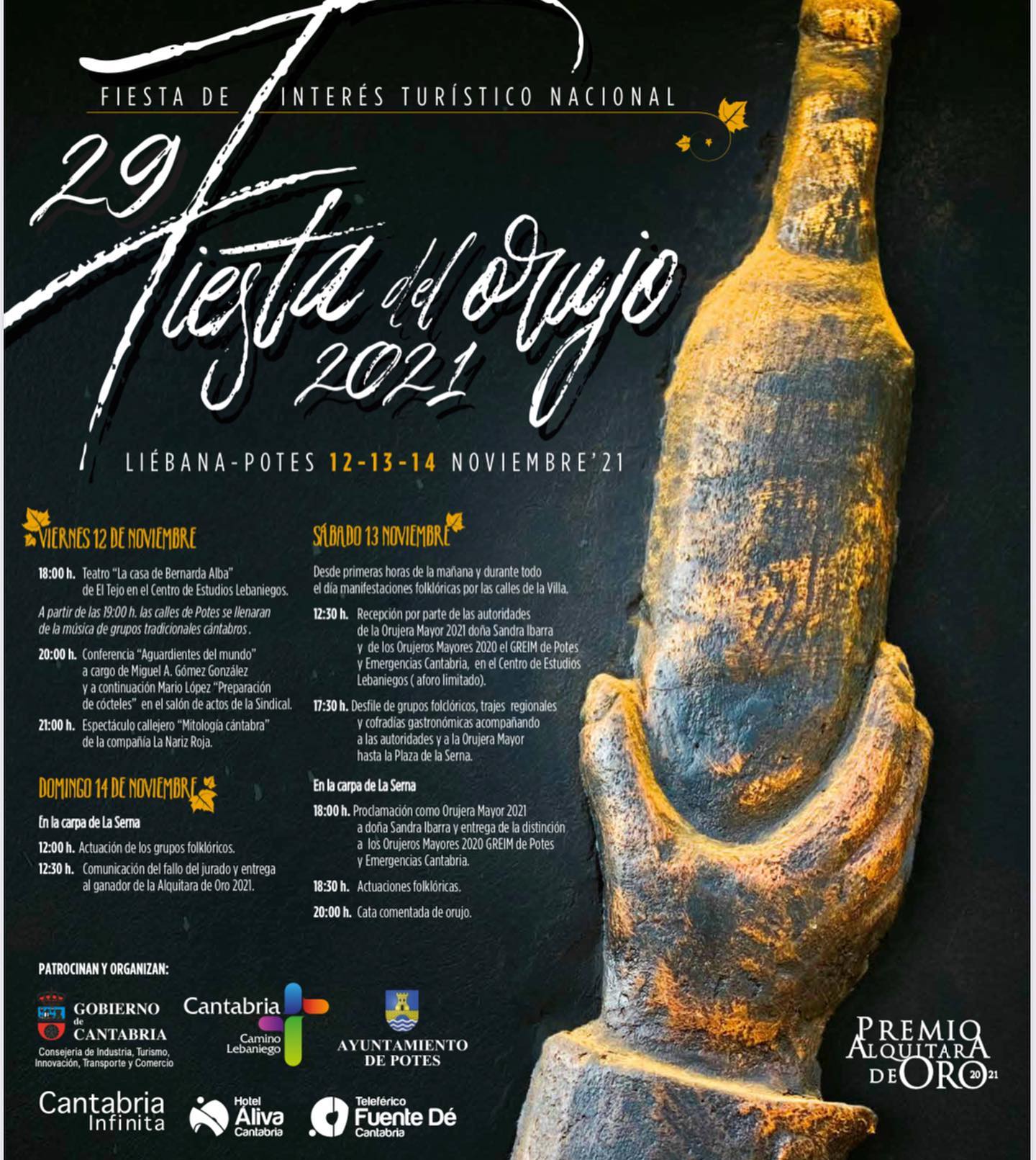 Cartel Fiesta del Orujo