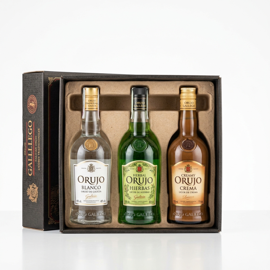 Tasting Pack 3 Bottles of Orujo